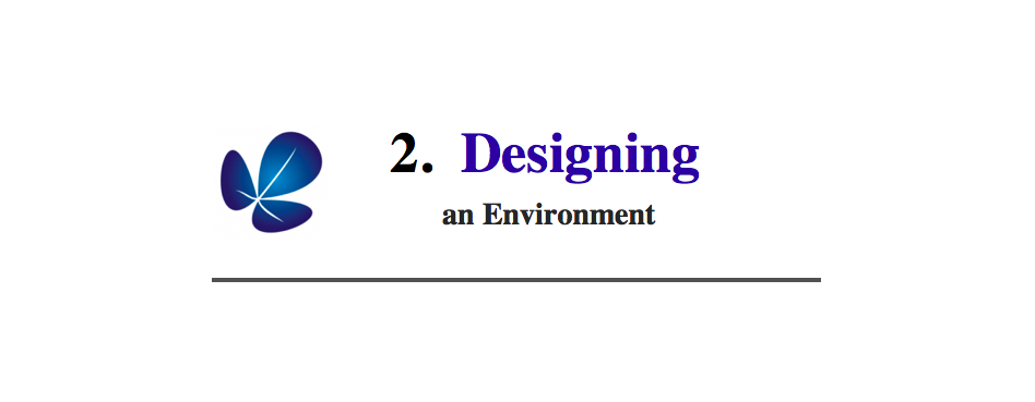 2. Designing Environment